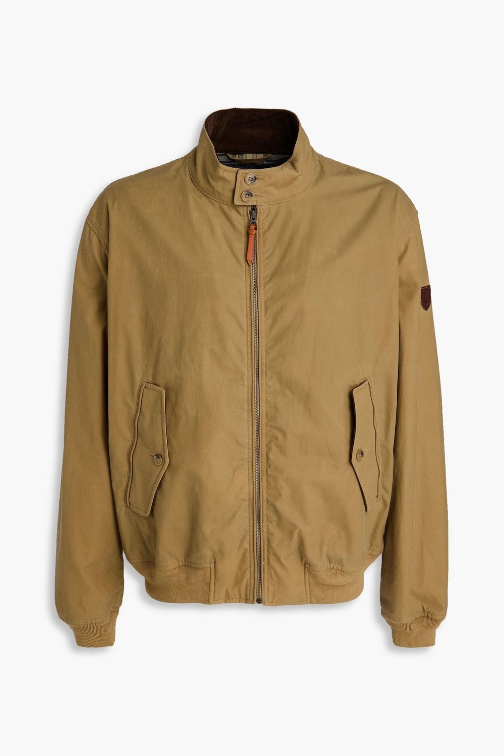 Appliqud cotton jacket