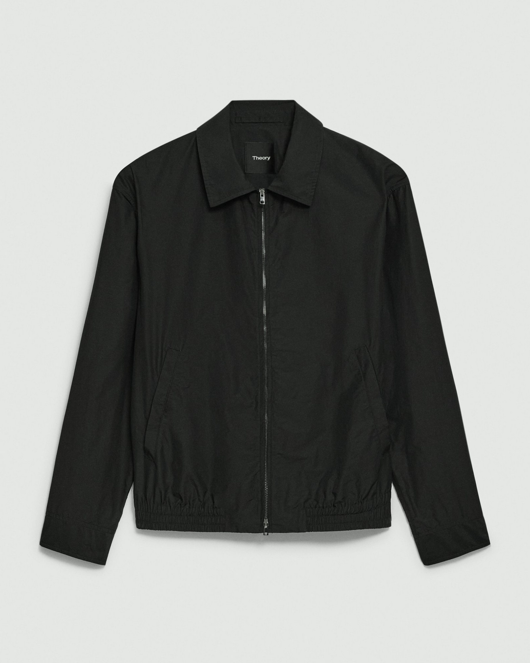 Blouson Zip Jacket in Cotton-Blend
