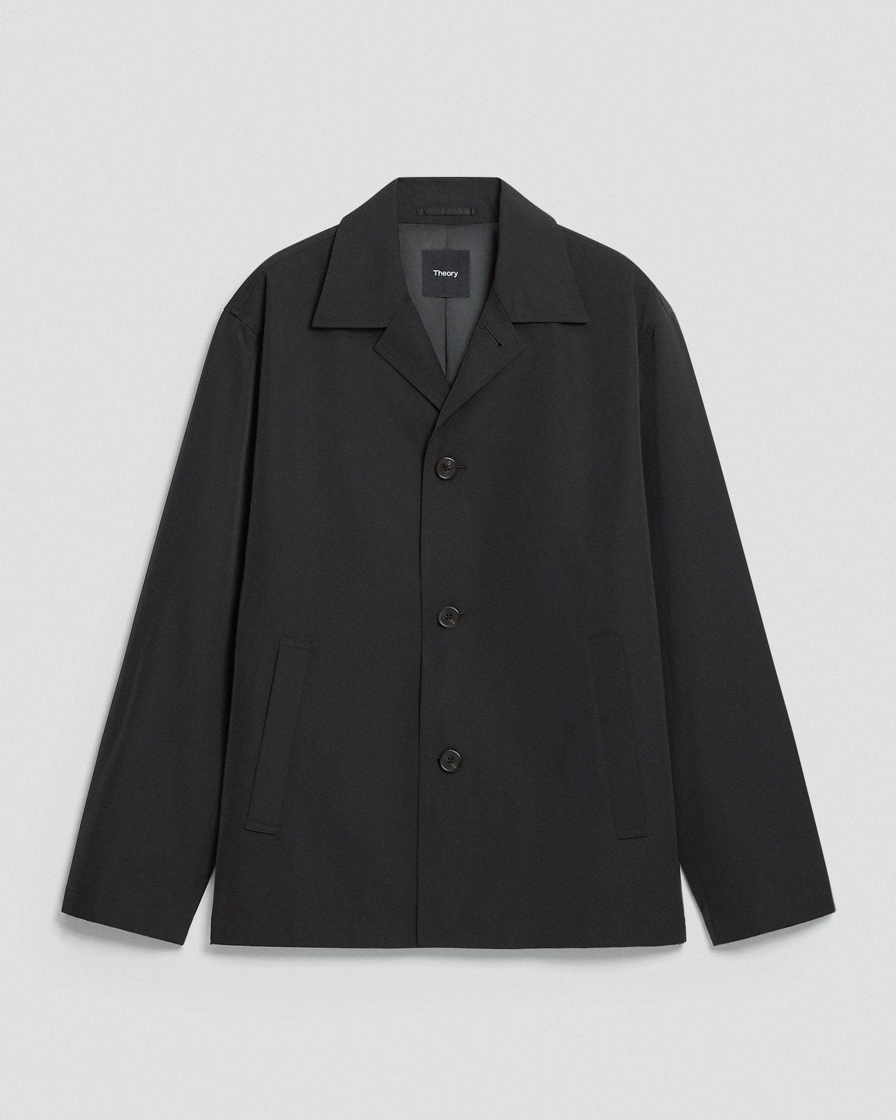 Shirt Collar Jacket in Foundation Twill